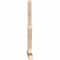 Ekena Millwork Saratoga Smooth Timber Gable Bracket, Douglas Fir, 84"W x 53"H x 3 1/2"D x 3 1/2"F, 15/12 Pitch GBW084X53X0404SAR00SDF - alternate 4
